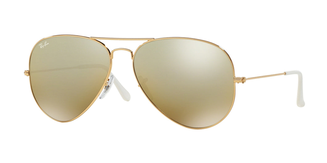 Ray Ban RB3025 001/3K Gold/ Brown Mirror Gradient Aviator