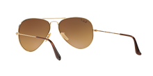Ray Ban RB3025 001/M2 58M Shiny Gold/ Polarized Brown Gradient Aviator