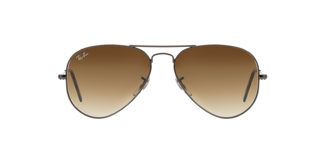 Ray Ban RB3025 004/51 55M Gunmetal/ Brown Gradient Aviator