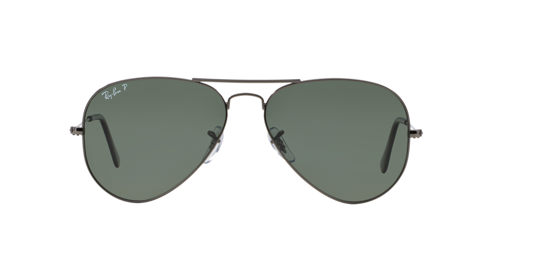 Ray Ban RB3025 004/58 58M Gunmetal/ Polarized Green Aviator