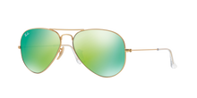 Ray Ban RB3025 112/19  Matte Gold/ Green Mirror