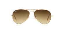Ray Ban RB3025 112/85 55M Matte Gold/ Brown Gradient Aviator