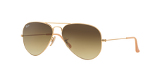 Ray Ban RB3025 112/85 55M Matte Gold/ Brown Gradient Aviator