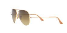 Ray Ban RB3025 112/85 55M Matte Gold/ Brown Gradient Aviator