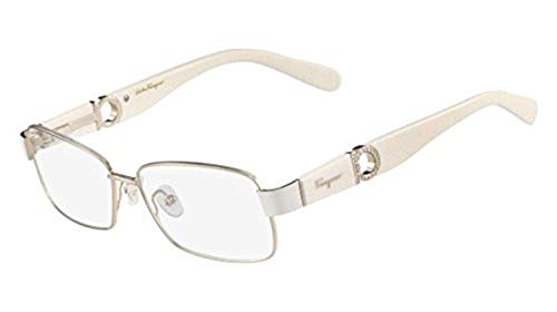 Eyeglasses FERRAGAMO SF 2151 R 746 Shiny Gold/Cream
