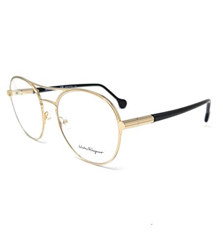 Eyeglasses FERRAGAMO SF 2174 733 GOLD/BLACK