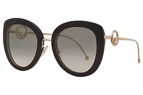 Fendi F IS FENDI FF 0409/S Black/Grey Shaded 54/24/140 women Sunglasses